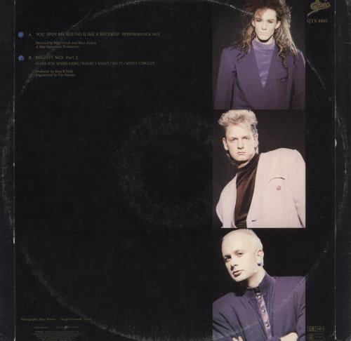 Dead Or Alive You Spin Me Round (Like A Record) - VG 12" vinyl single (12 inch record / Maxi-single) UK DOA12YO856442