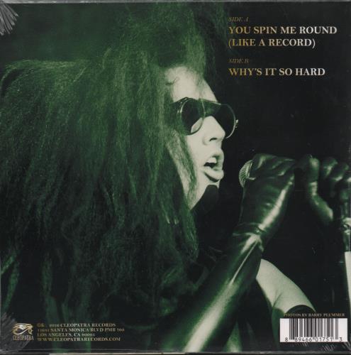 Dead Or Alive You Spin Me Round - White Vinyl - Sealed 7" vinyl single (7 inch record / 45) US DOA07YO652371