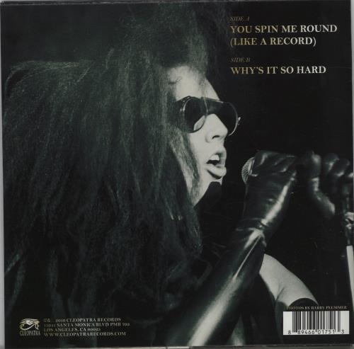 Dead Or Alive You Spin Me Round - White Vinyl 7" vinyl single (7 inch record / 45) US DOA07YO667245