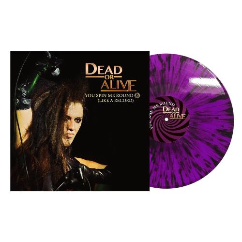 Dead Or Alive You Spin Me Round [Like A Record] - Purple & Black Splatter Vinyl - Sealed 12" vinyl single (12 inch record / Maxi-single) US DOA12YO827684