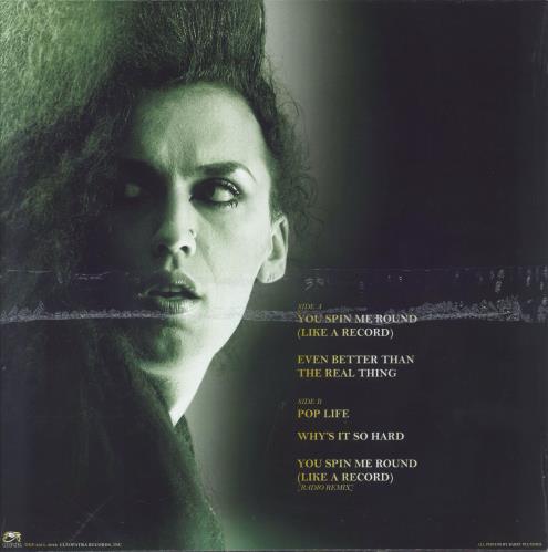 Dead Or Alive You Spin Me Round [Like A Record] - Purple & Black Splatter Vinyl - Sealed 12" vinyl single (12 inch record / Maxi-single) US DOA12YO827684