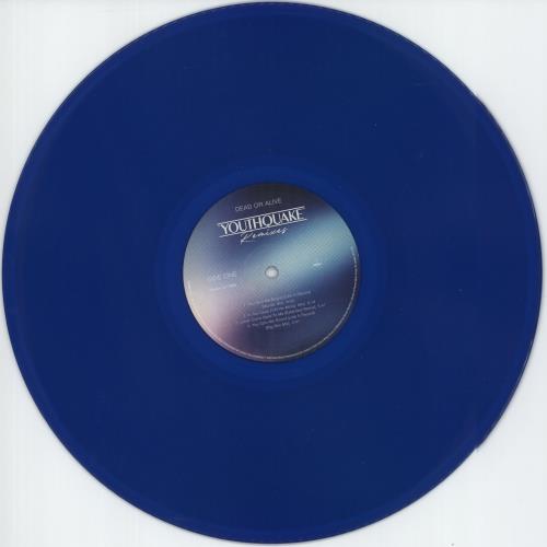 Dead Or Alive Youthquake Remixes - RSD 2025 - Blue Vinyl vinyl LP album (LP record) UK DOALPYO871250