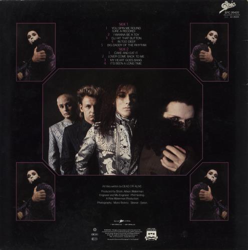 Dead Or Alive Youthquake vinyl LP album (LP record) UK DOALPYO163577