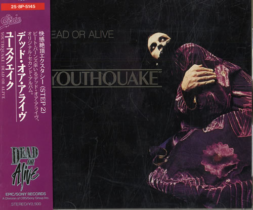 Dead Or Alive Youthquake CD album (CDLP) Japanese DOACDYO563442