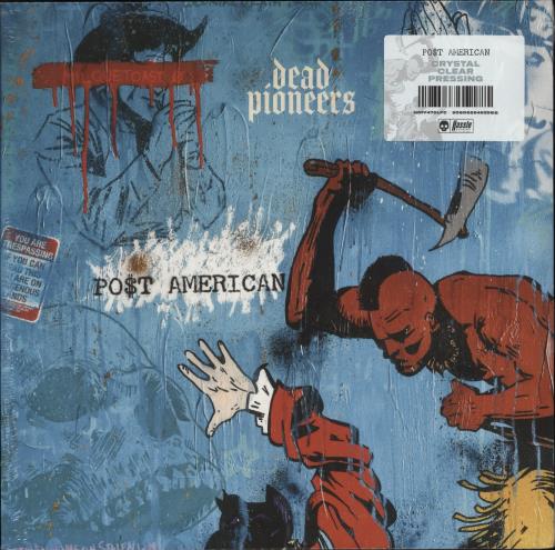 Dead Pioneers PO$T AMERICAN - Clear Vinyl - Sealed vinyl LP album (LP record) German 7HDLPPO876729