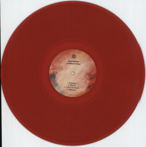 Dead Rabbits A Different Place - Red Vinyl vinyl LP album (LP record) UK 0FMLPAD872439