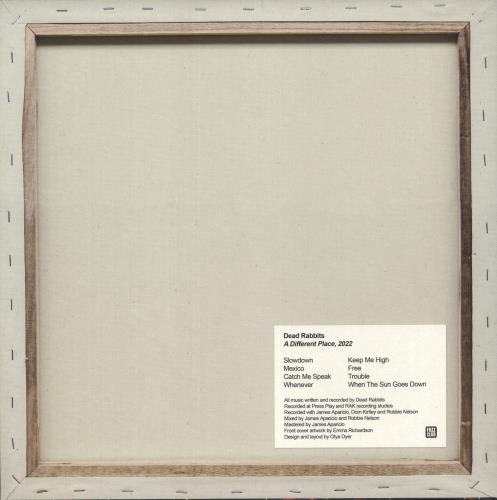 Dead Rabbits A Different Place - Red Vinyl vinyl LP album (LP record) UK 0FMLPAD872439