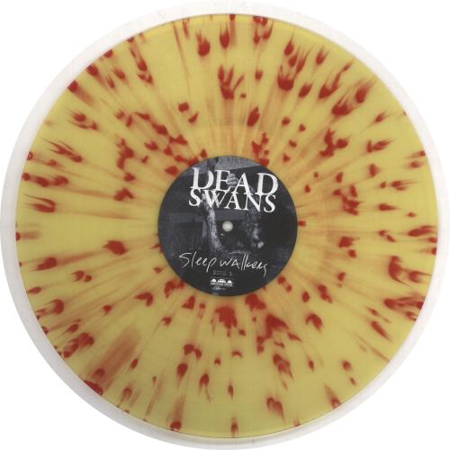 Dead Swans Sleepwalkers - Yellow and Red vinyl vinyl LP album (LP record) US QNALPSL740414