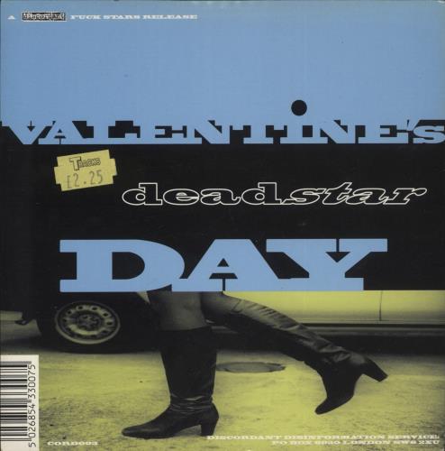 Deadstar Valentine's Day 7" vinyl single (7 inch record / 45) UK DJ507VA886073