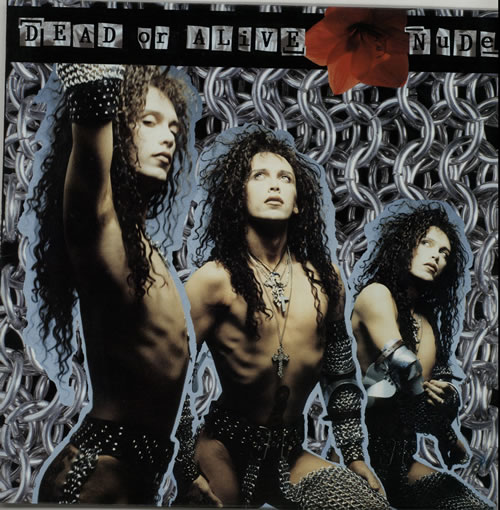 Dead Or Alive Nude Japanese vinyl LP album (LP record) (132200)