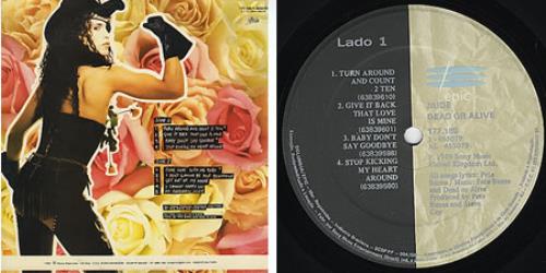 Dead Or Alive Nude Brazilian vinyl LP album (LP record) (232697)