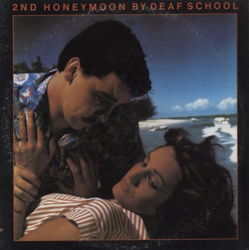 Deaf School 2nd Honeymoon / Don't Stop The World 2-LP vinyl record set (Double LP Album) US DFH2LND858301