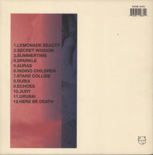 DEAFCULT Auras - Clear With Pink & Blue Splatter Vinyl vinyl LP album (LP record) Australian 88DLPAU867741