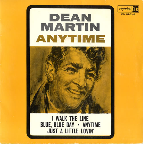 Dean Martin Anytime EP 7" vinyl single (7 inch record / 45) Australian 1DM07AN585006