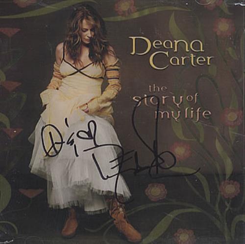 Deana Carter The Story Of My Life - Autographed CD album (CDLP) US DCACDTH363426