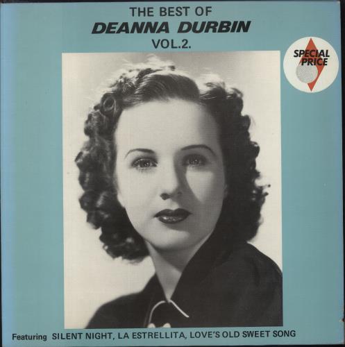 Deanna Durbin The Best Of Deanna Durbin Vol.2 vinyl LP album (LP record) UK DD2LPTH566772