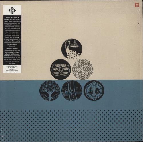 Death And Vanilla EP - Blue Vinyl 12" vinyl single (12 inch record / Maxi-single) UK E2A12EP882437