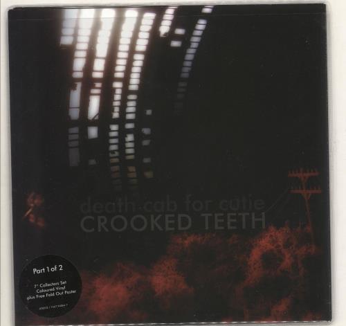Death Cab For Cutie Crooked Teeth 7" vinyl single (7 inch record / 45) UK DCZ07CR355352