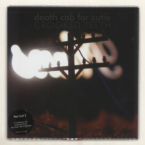 Death Cab For Cutie Crooked Teeth 7" vinyl single (7 inch record / 45) UK DCZ07CR355353