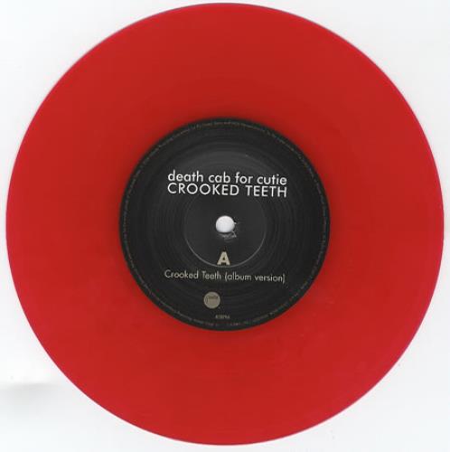 Death Cab For Cutie Crooked Teeth 7" vinyl single (7 inch record / 45) UK DCZ07CR355353