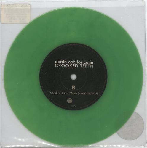 Death Cab For Cutie Crooked Teeth 7" vinyl single (7 inch record / 45) UK DCZ07CR878846