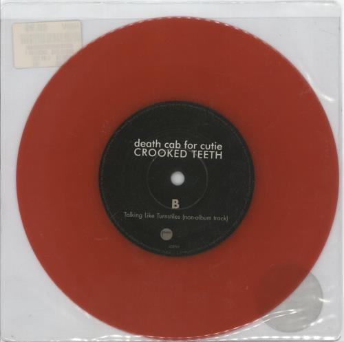 Death Cab For Cutie Crooked Teeth 7" vinyl single (7 inch record / 45) UK DCZ07CR878849