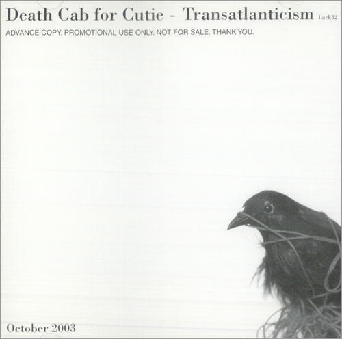 Death Cab For Cutie Transatlanticism CD album (CDLP) US DCZCDTR504367