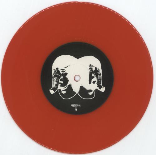 Death From Above 1979 Blood On Our Hands - Red Vinyl 7" vinyl single (7 inch record / 45) UK DBZ07BL316680