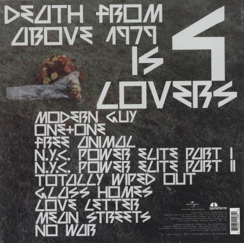 Death From Above 1979 Is For Lovers - Gold Vinyl - Sealed vinyl LP album (LP record) Canadian DBZLPIS877535