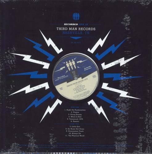 Death From Above 1979 Live At Third Man Records - Sealed vinyl LP album (LP record) US DBZLPLI798488