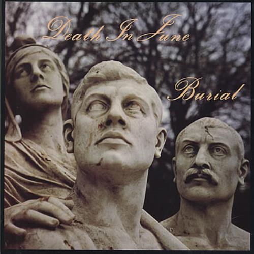 Death In June Burial - Pink Marbled Vinyl - Smooth Sleeve vinyl LP album (LP record) UK DIJLPBU375114