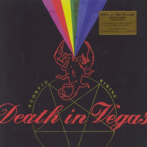 Death In Vegas Scorpio Rising 2-LP vinyl record set (Double LP Album) UK DEA2LSC820004