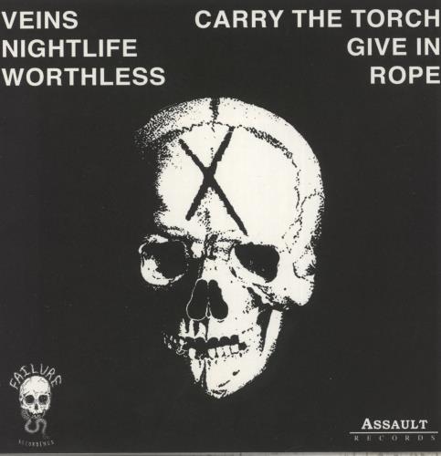 Death Injection Death Injection - Clear Vinyl 7" vinyl single (7 inch record / 45) US 9UE07DE882228