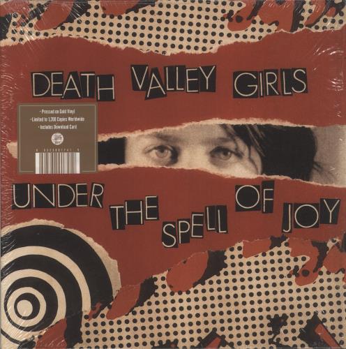 Death Valley Girls Under The Spell Of Joy - Gold Vinyl vinyl LP album (LP record) US 7IALPUN867963