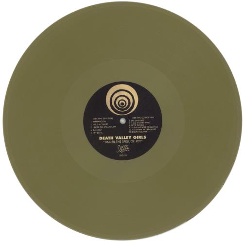 Death Valley Girls Under The Spell Of Joy - Gold Vinyl vinyl LP album (LP record) US 7IALPUN867963