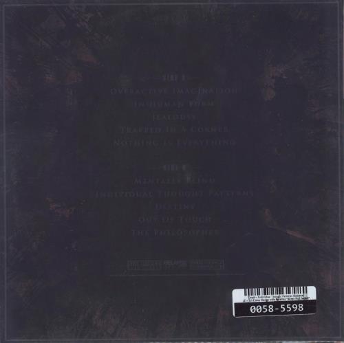 Death Individual Thought Patterns - Custom Tri-Color Merge With Splatter Edition vinyl LP album (LP record) US DETLPIN857640