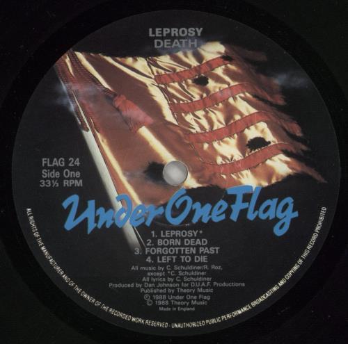 Death Leprosy - VG vinyl LP album (LP record) UK DETLPLE743463