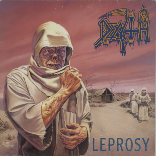 Death Leprosy vinyl LP album (LP record) UK DETLPLE589412