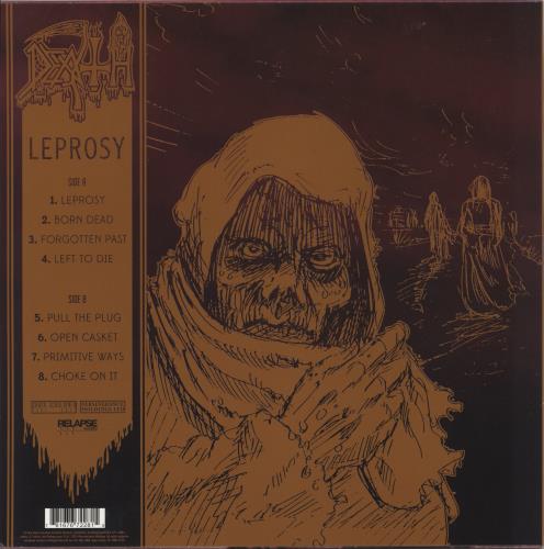 Death Leprosy vinyl LP album (LP record) UK DETLPLE867998
