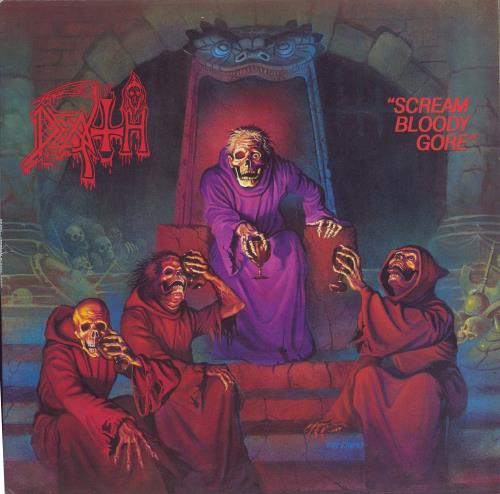 Death Scream Bloody Gore - Barcoded vinyl LP album (LP record) UK DETLPSC781753