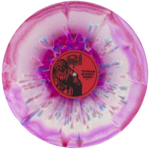 Death Scream Bloody Gore - Custom Tri-Color Merge With Splatter Edition vinyl LP album (LP record) US DETLPSC857568