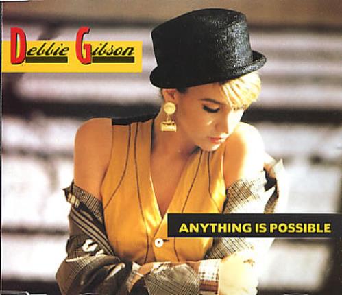 Debbie Gibson Anything Is Possible CD single (CD5 / 5") German GIBC5AN14330