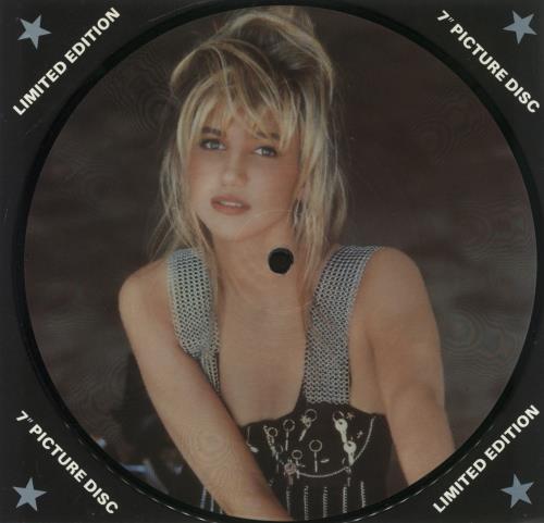 Debbie Gibson Anything Is Possible 7" vinyl picture disc (7 inch picture disc single) UK GIB7PAN18285