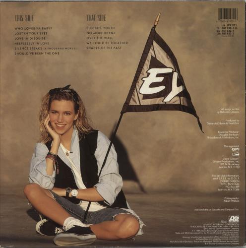 Debbie Gibson Electric Youth vinyl LP album (LP record) UK GIBLPEL257558