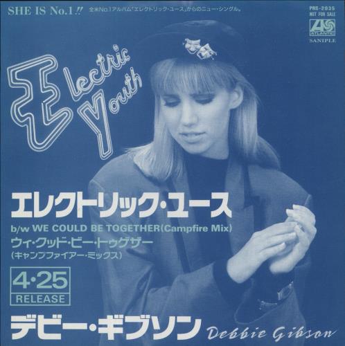 Debbie Gibson Electric Youth 7" vinyl single (7 inch record / 45) Japanese GIB07EL37865