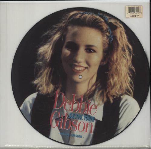 Debbie Gibson Electric Youth 12" vinyl picture disc (12 inch picture record) UK GIB2PEL08104