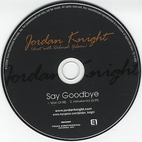 Debbie Gibson Say Goodbye CD single (CD5 / 5") US GIBC5SA377042