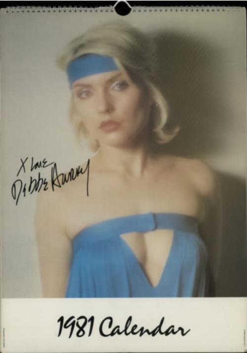 Debbie Harry 1981 Calendar calendar UK DEBCACA565805