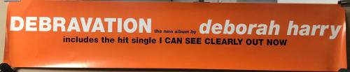 Debbie Harry Debravation poster UK DEBPODE681342