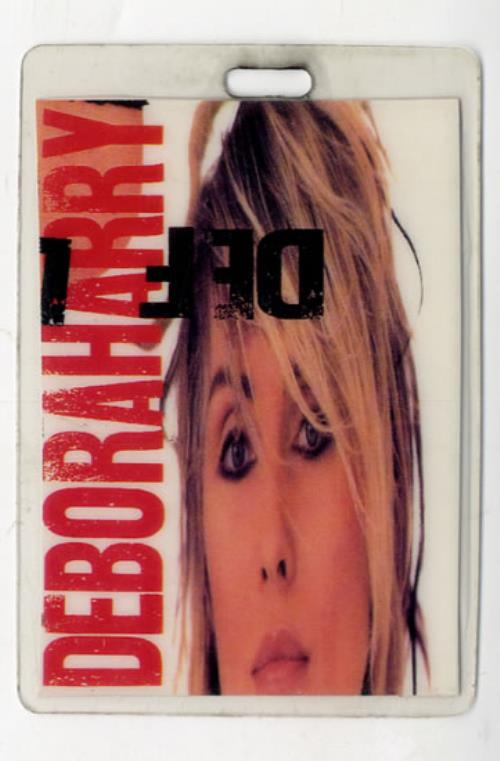 Debbie Harry Def, Dumb & Blonde Tour tour pass UK DEBTPDE556858